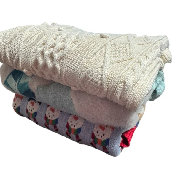 Girls Sweater Dress Assortment Lot, Gymboree Dress Bundle size Large (12) - Picture 2 of 15